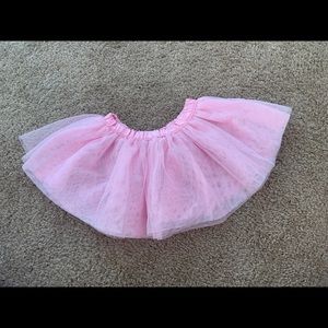 Pink fluffy skirt